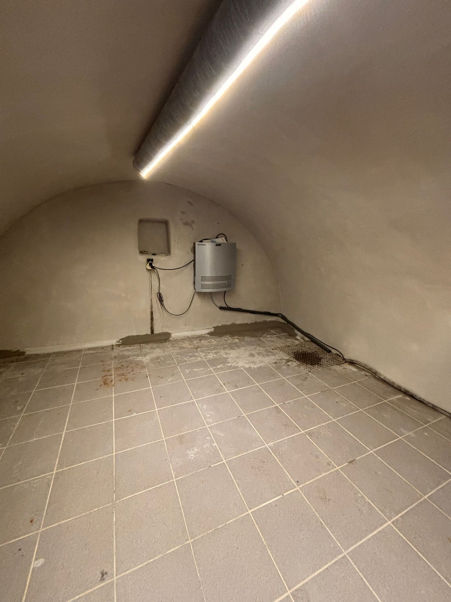 Cave après traitement