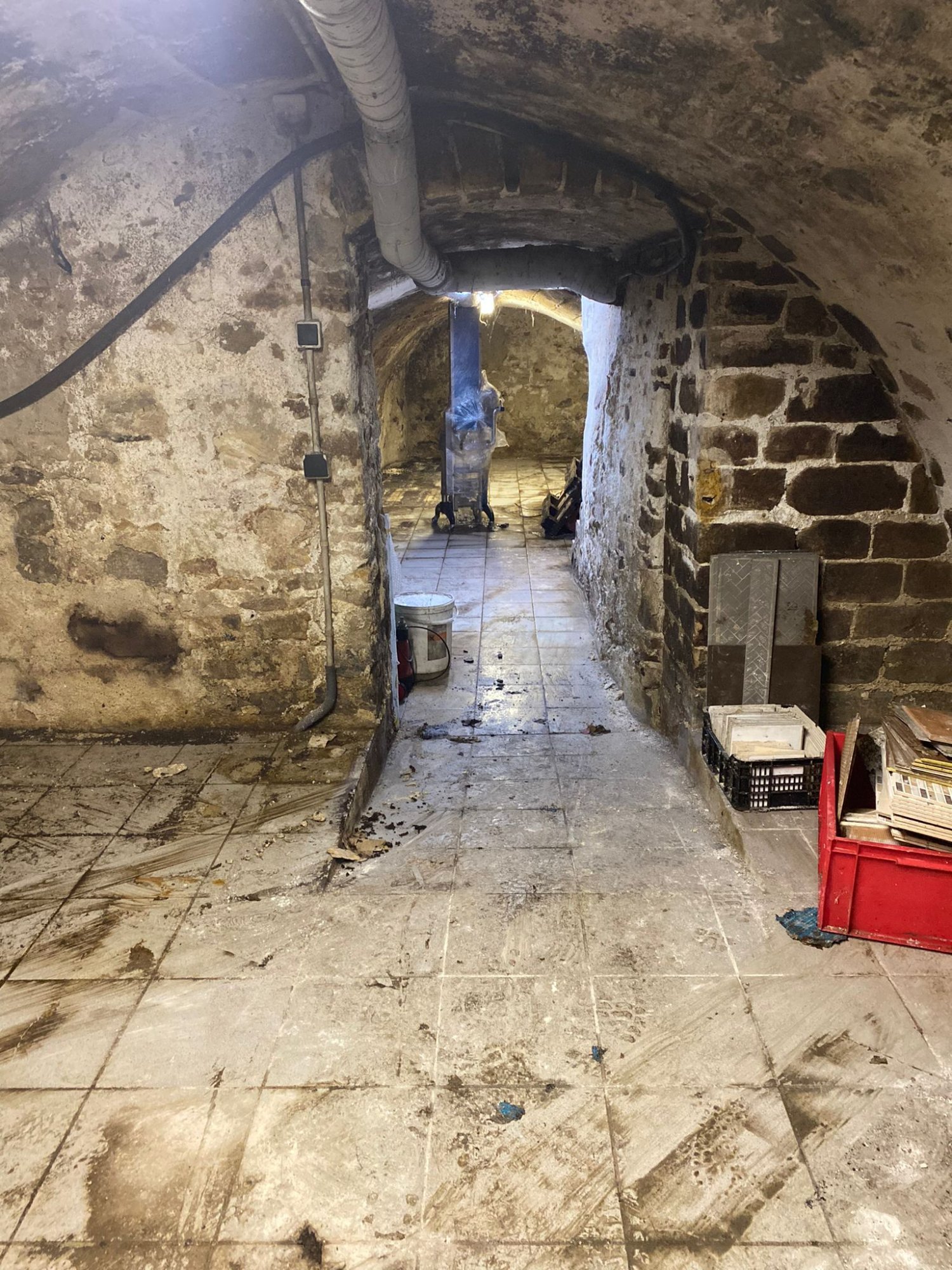 Cave avant traitement